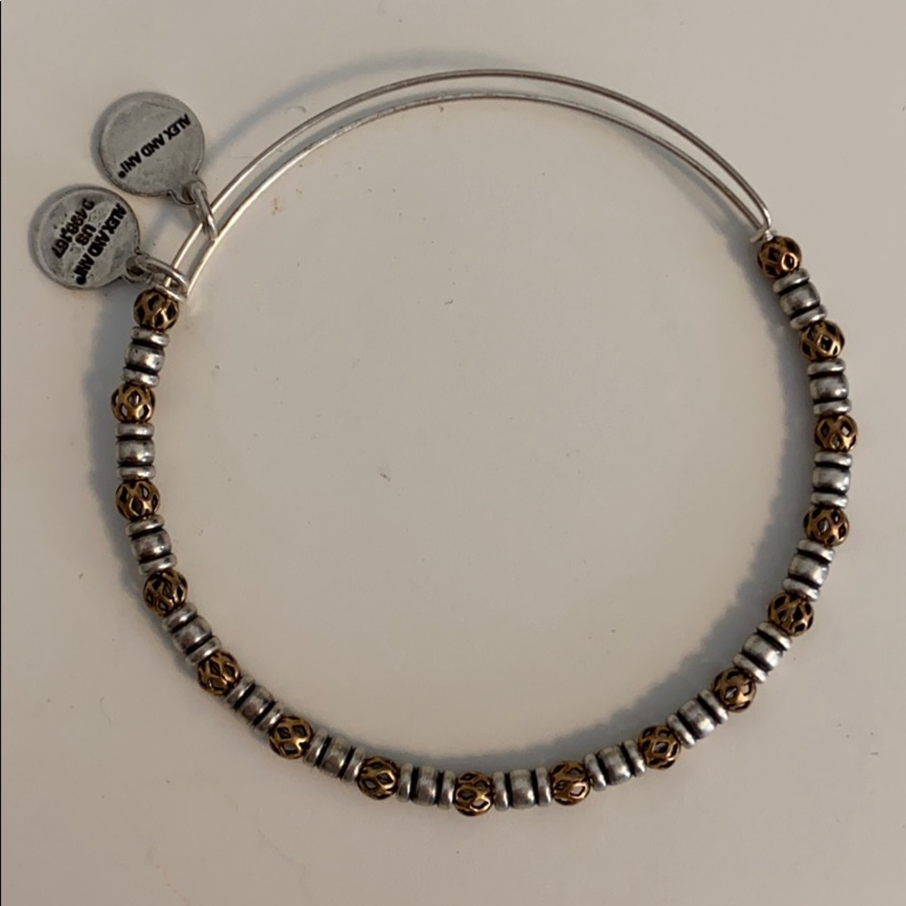 ALEX AND ANI Two Toned Bangle